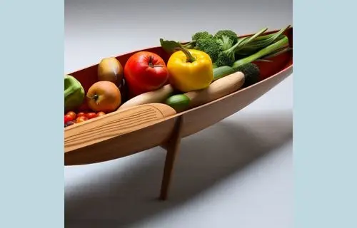 canoa en madera